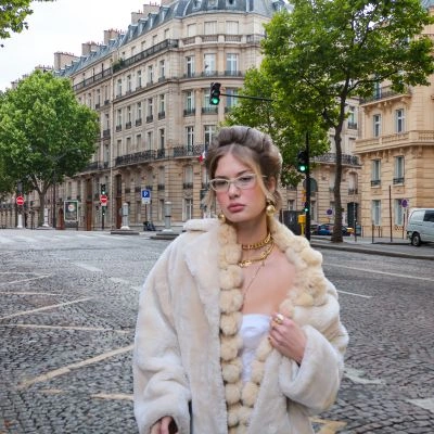 Lise Lécuyer à Paris, directrice de rédaction de Femme Féline